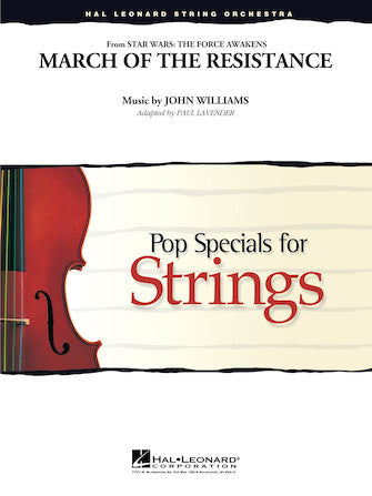 MARCH OF THE RESISTANCE from Star Wars: The Force Awakens - Orchestra Sheet Music
